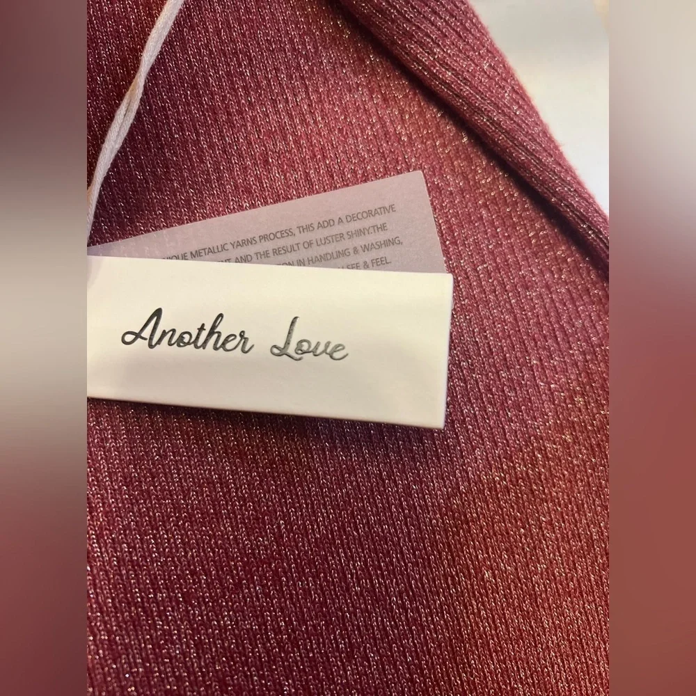 🥂 Anthropologie “Another Love” Nalani Lurex Dress - NWT